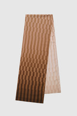 CHAMPAGNE IRIDESCENCE COTTON SILK SCARF