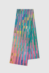 GIVERNY LILY COTTON SILK SCARF