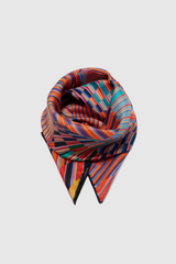 FLOURISH SILK TWILL SCARF 54