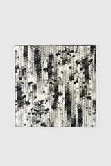 MIST MAZE SILK TWILL SCARF 54