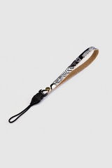 Wave Whirl Leather Phone Strap