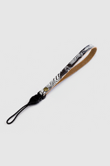 Wave Whirl Leather Phone Strap