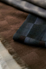MIDNIGHT IRIDESCENCE CORE PURE WOOL SCARF