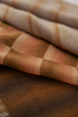 CHAMPAGNE IRIDESCENCE CORE PURE WOOL SCARF