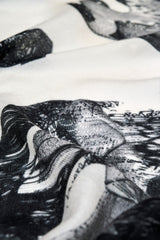 DANCING SHADOWS ICON PURE WOOL SCARF
