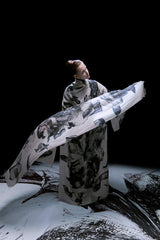 DANCING SHADOWS ICON PURE WOOL SCARF