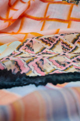 SUNLIT RHYTHM ICON PURE WOOL SCARF