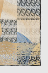 GOLDEN PULSE SILK TWILL SCARF 54