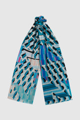 FLYING SHADOWS PURE WOOL SCARF