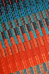 SUNSET TIDE COTTON SILK SCARF