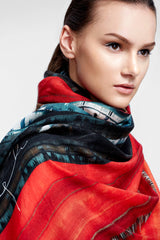 VOLCANO PURE WOOL SCARF
