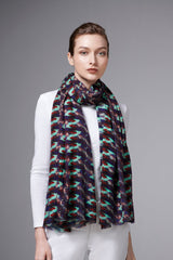 CITY LIGHTS PURE WOOL SCARF