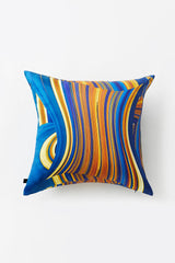 LONDON BLUE SQUARE CUSHION