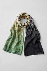 BLOOMSBURY SQUARE COTTON SILK SCARF