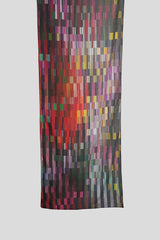 FLOWER CLUSTERS COTTON SILK SCARF