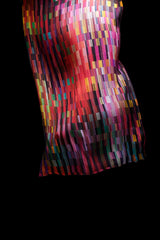 FLOWER CLUSTERS PURE WOOL SCARF