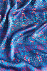 PEACOCK SILK SCARF