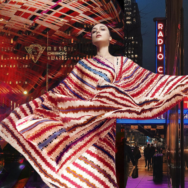 MUSE DESIGN AWARD 2021 FOR ‘NEW YORK CITY’ SCARF COLLECTION