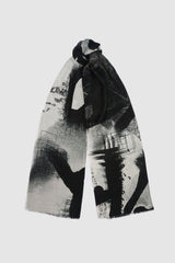 CHO/VERTICAL ICON PURE WOOL SCARF