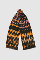 Night Bloom PURE WOOL SCARF