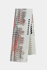 CITY SILHOUETTE COTTON SILK SCARF