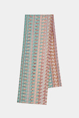 DESERT ROSE COTTON SILK SCARF