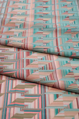 DESERT ROSE COTTON SILK SCARF