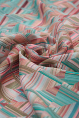 DESERT ROSE COTTON SILK SCARF