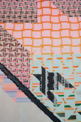 SUNLIT RHYTHM COTTON SILK SCARF