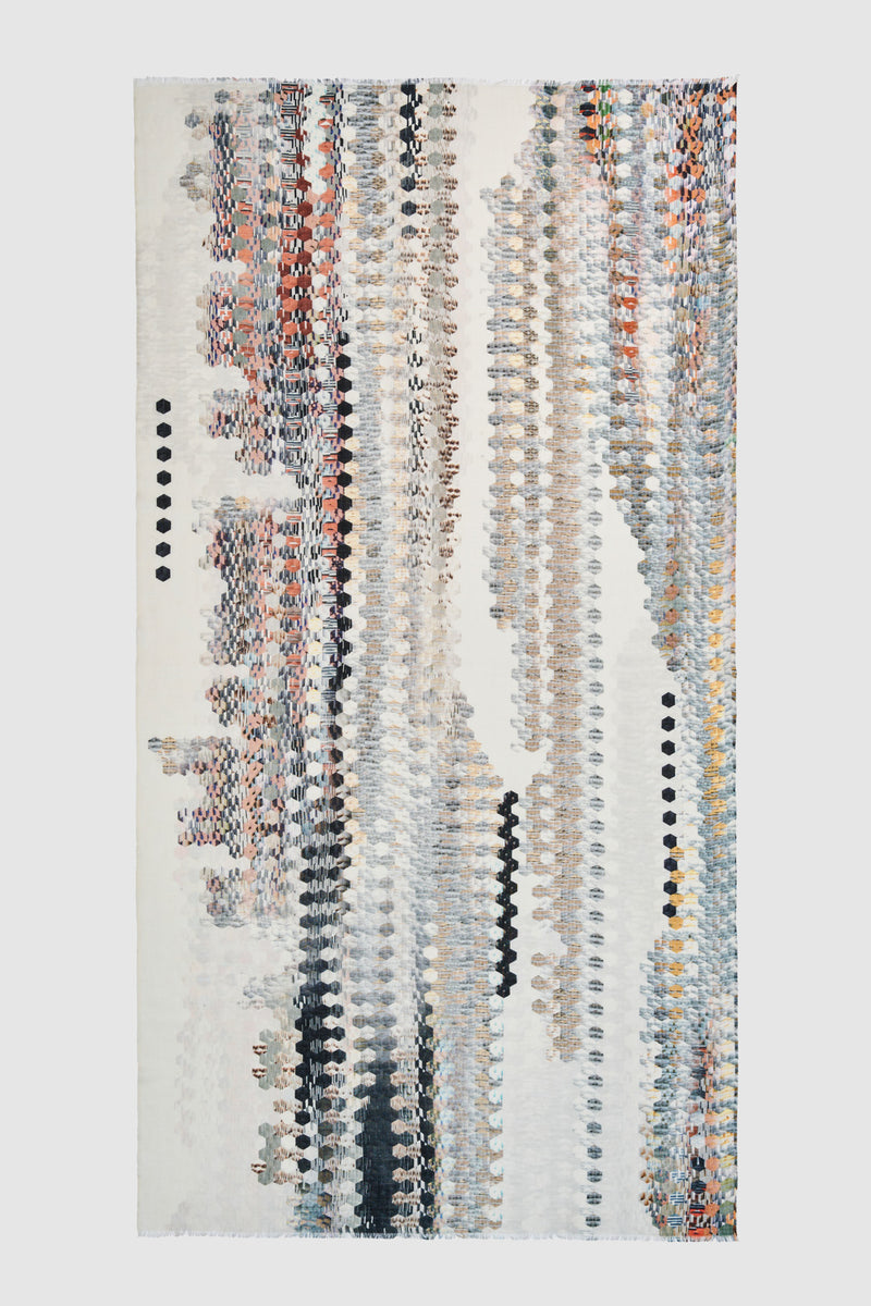 CITY SILHOUETTE ICON PURE WOOL SCARF