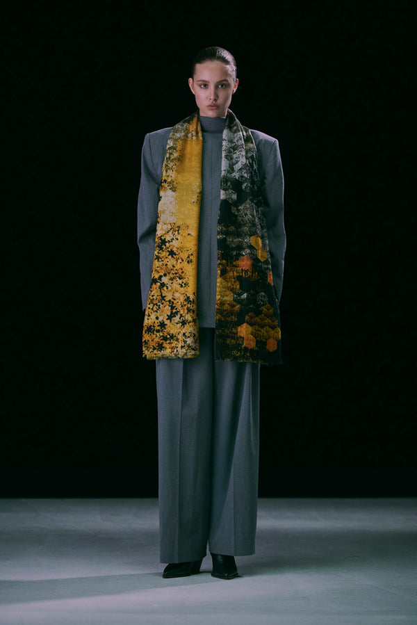 SUNLIT BLESSING ICON PURE WOOL SCARF
