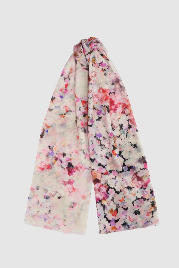 PETAL PATH PURE WOOL SCARF