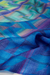 ELECTRIC WALTZ PURE WOOL SCARF