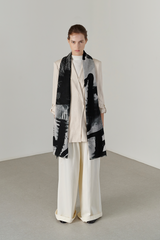 CHO/VERTICAL ICON PURE WOOL SCARF