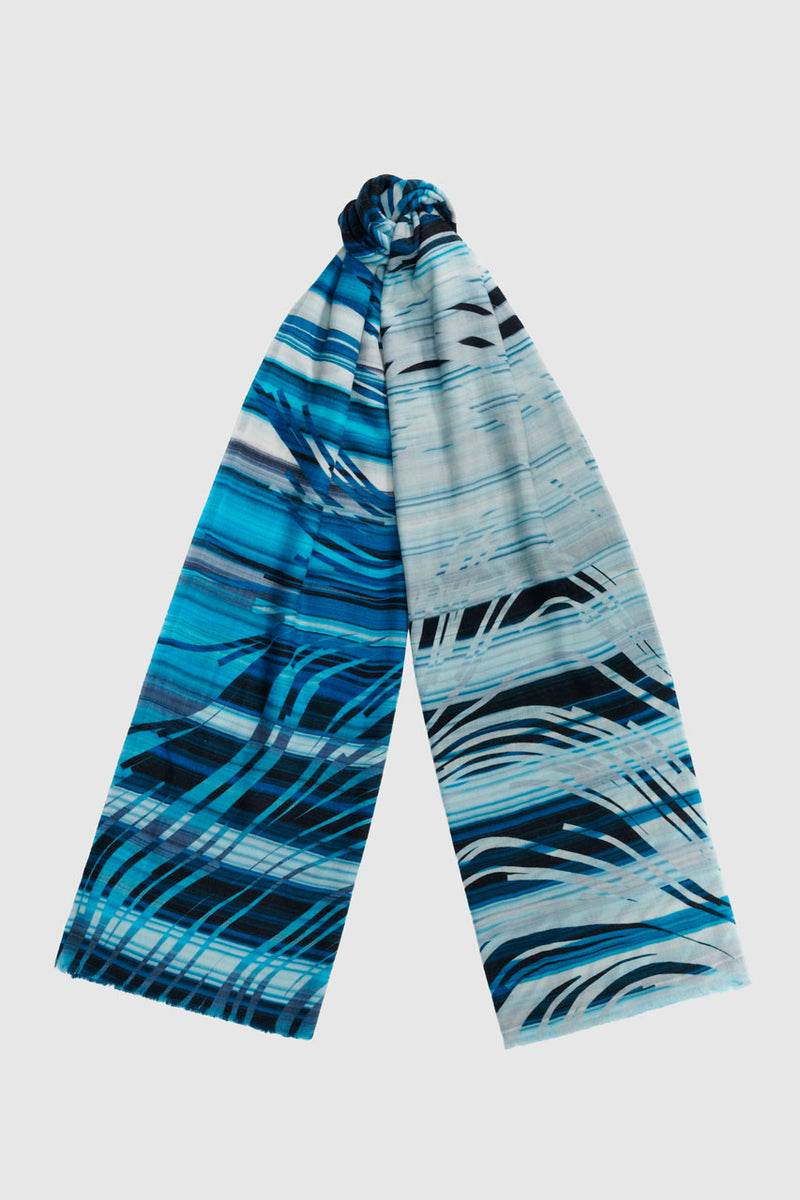 WAVE SONG ICON PURE WOOL SCARF