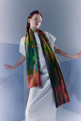 GIVERNY LILY ICON PURE WOOL SCARF