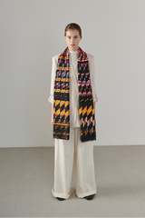 Night Bloom PURE WOOL SCARF