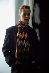 Night Bloom PURE WOOL SCARF