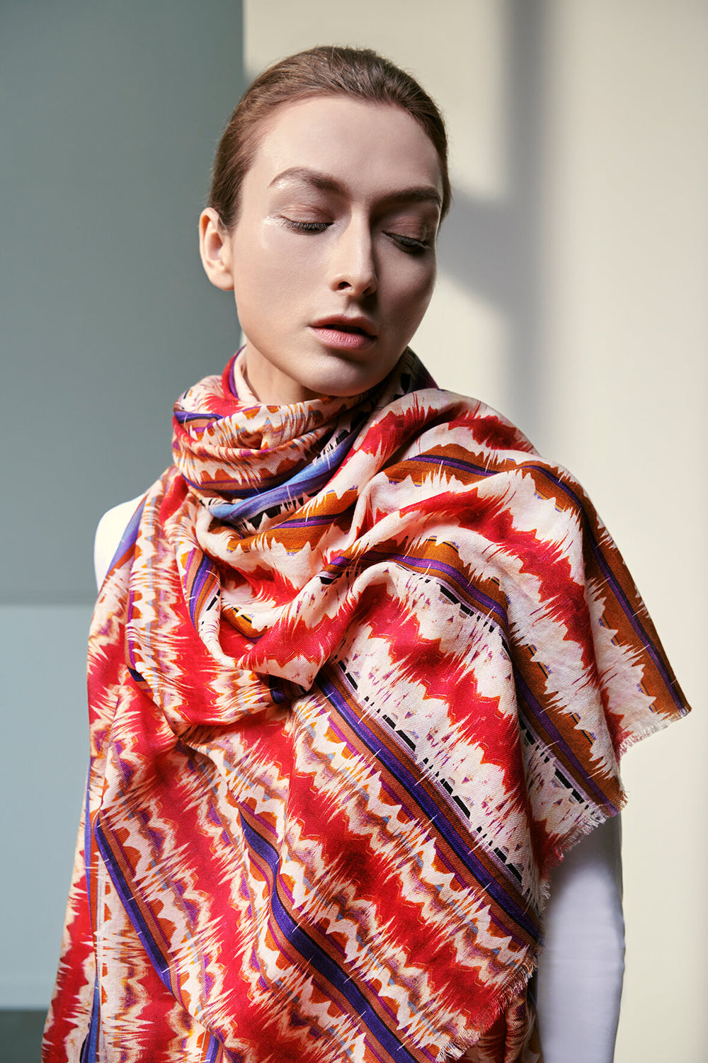 【MONTMARTRE NEW YORK TAINTED SCARF MONTMARTRE NEW YORK /Tainted Scarf | MONTMARTRE NEW YORK