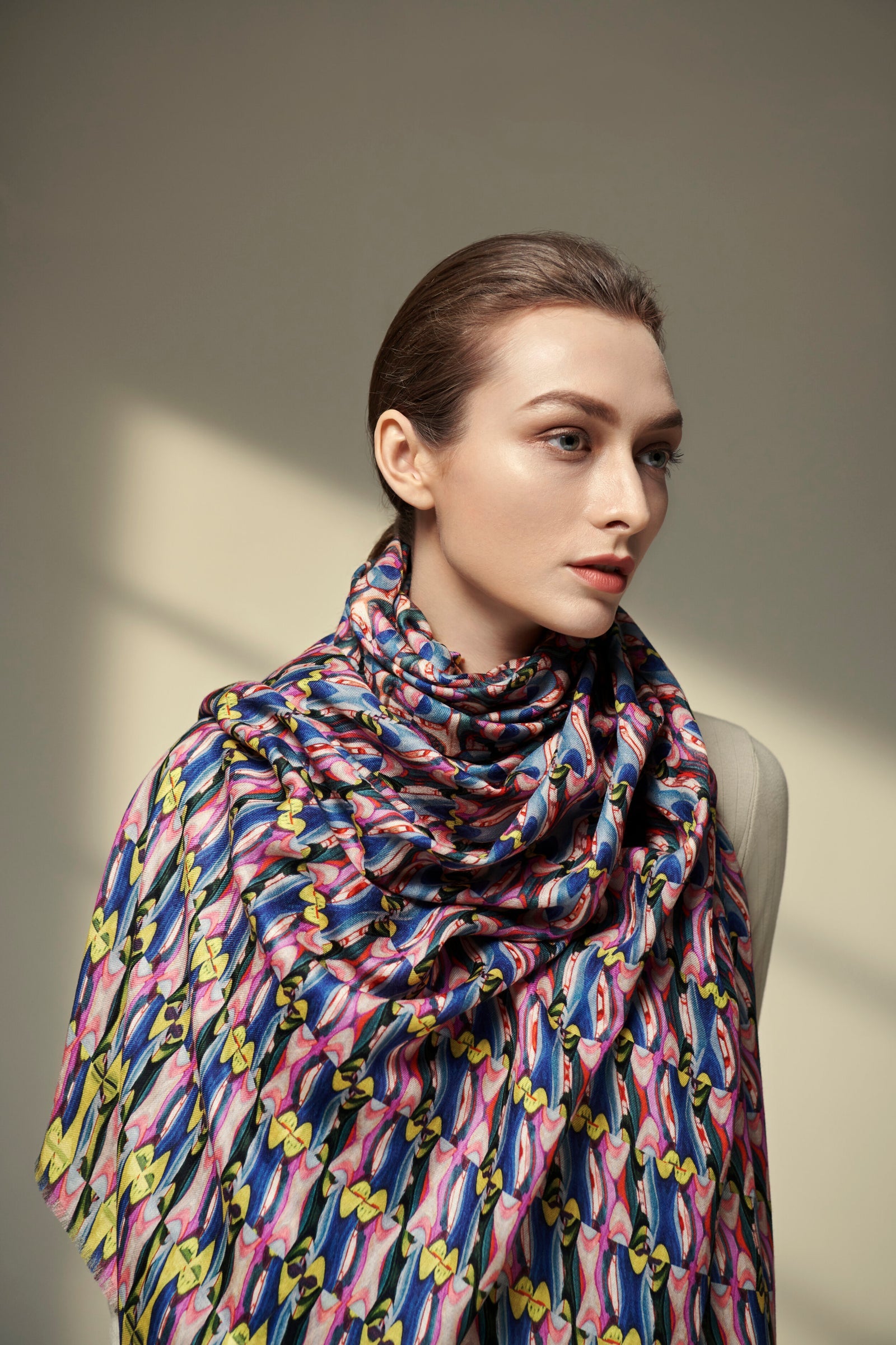 小物 PANEL PATTERN WOOL SCARF 200414__42700_1600x_ce4a70e8-