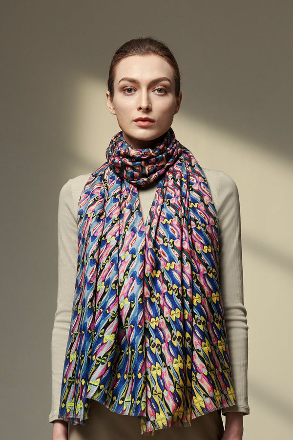CENTRAL PARK ICON PURE WOOL SCARF