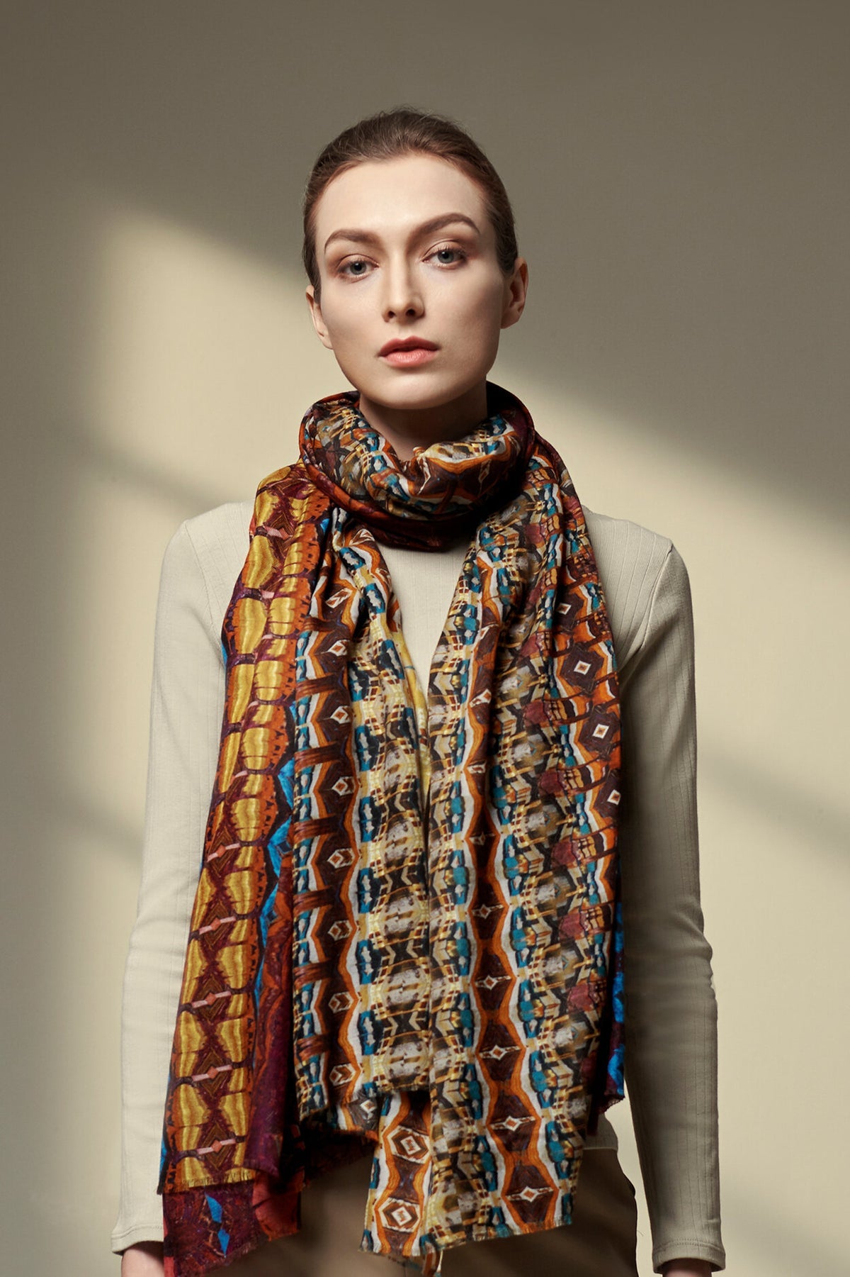 ★22-23FW新作★YESEYESEE★Y.E.S Wool Muffler 韓国ファッション YESEYESEE(イェスアイシー) 雑貨・小物(メンズ