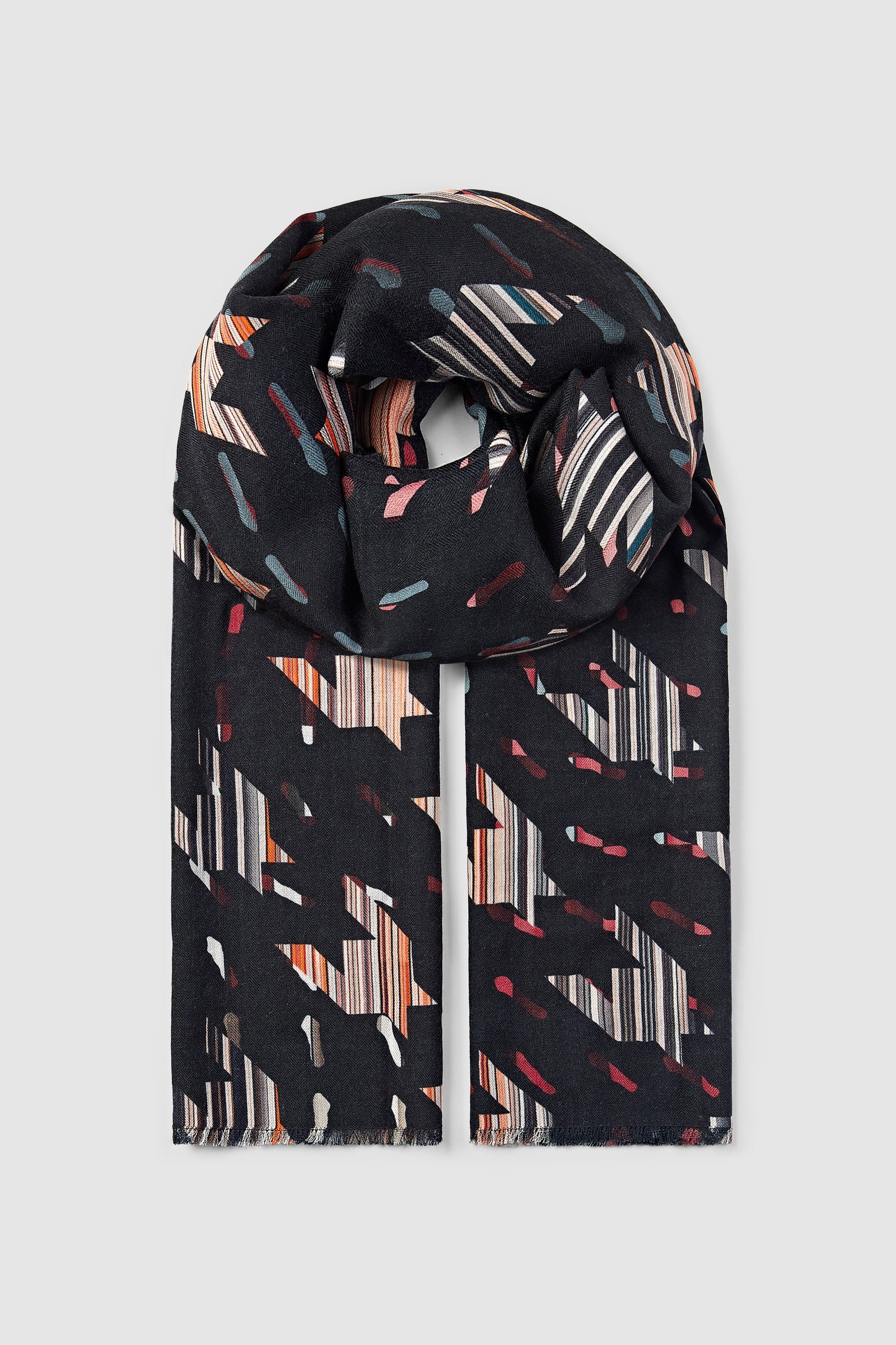 ORBIT WOOL-SILK-CASHMERE SCARF – YEN TING CHO