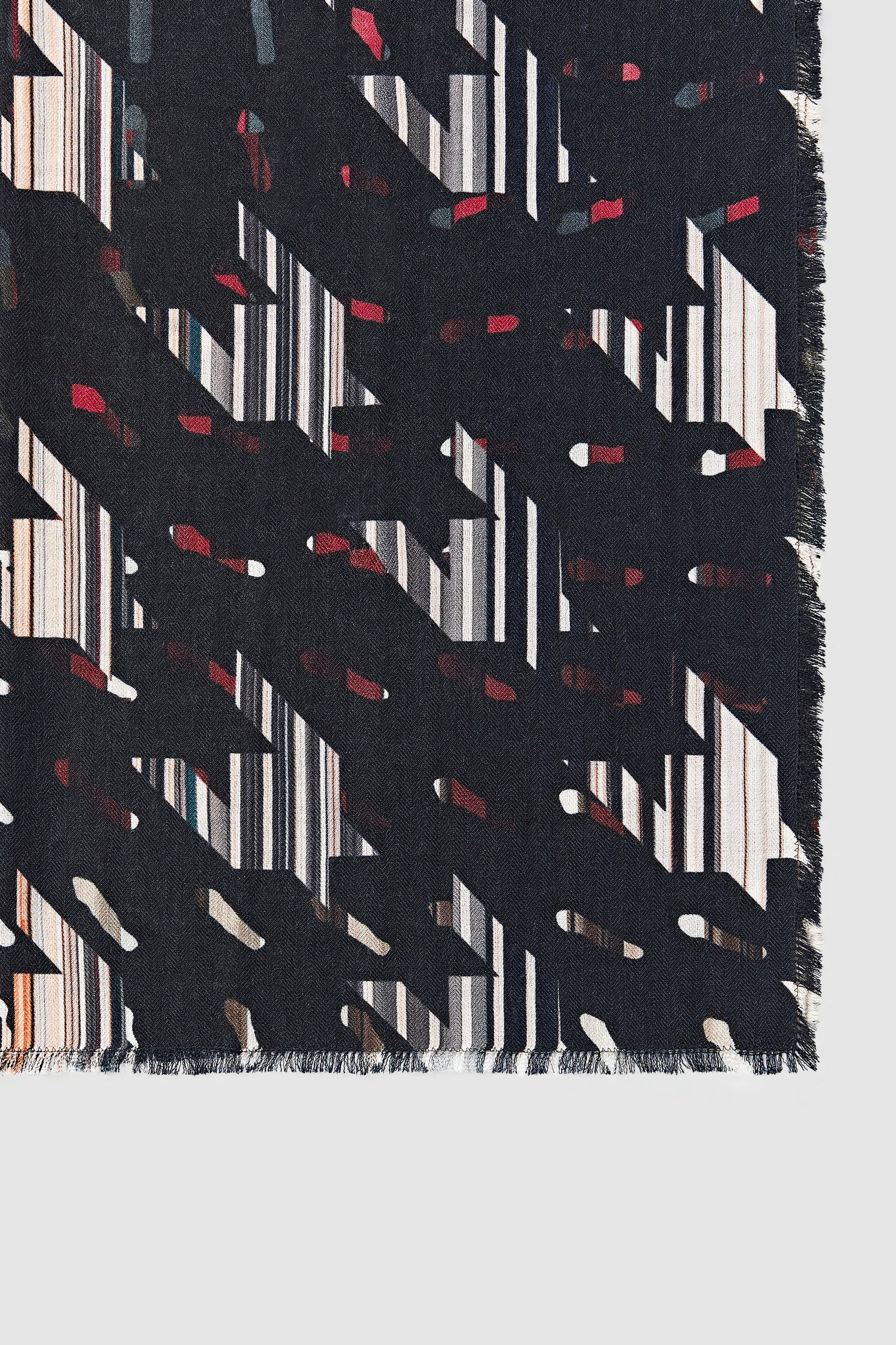 ORBIT WOOL-SILK-CASHMERE SCARF – YEN TING CHO